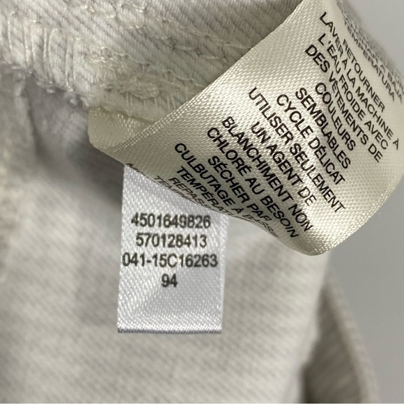 CHICO'S Striped Twill Stretch Utility Pants - Picture 5 of 9